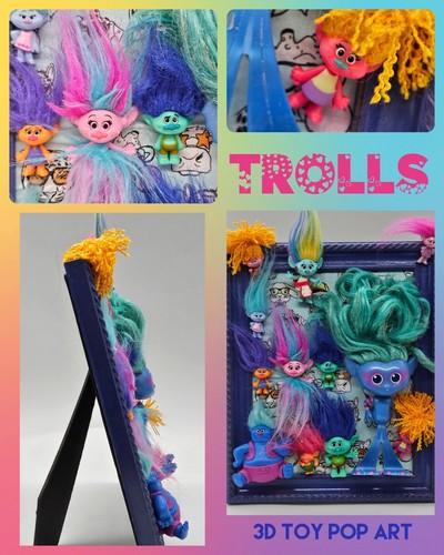 Trolls giocattolo pop art - giocattolo,