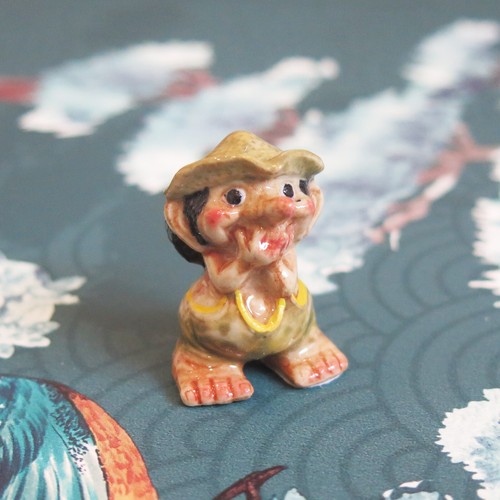 Cute giggling troll minifig - troll,