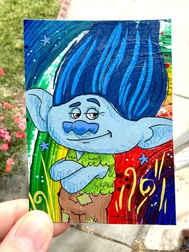 Dipinto originale ramo aceo - aceo, di